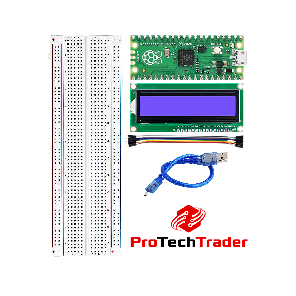 Raspberry Pi Pico Starter Kit for Beginners - Includes Raspberry